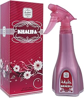 NASEEM Khalifa Air Freshener with composition of Rose Fruity Vanilla | Room Spray | Odor Eliminator | Car Air Fresheners | Alcohol Free | Small Spaces Air Freshener | Luxury Home Fragrance 10.14 Fl Oz