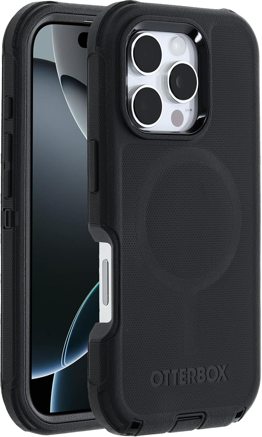 OtterBox iPhone 16 Pro Defender Series Case - Black (Single Unit Ships in polybag)
