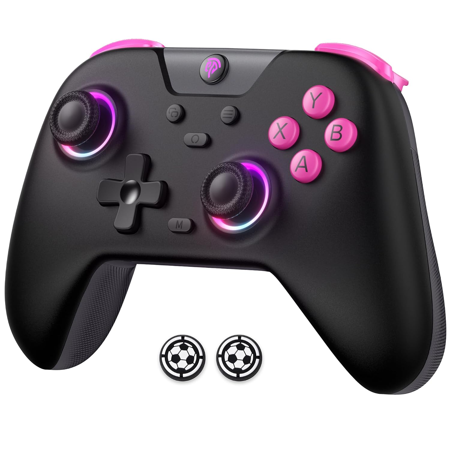 EasySMX X05 Wireless Controller for PC/Steam/Switch/iOS/Android, Black