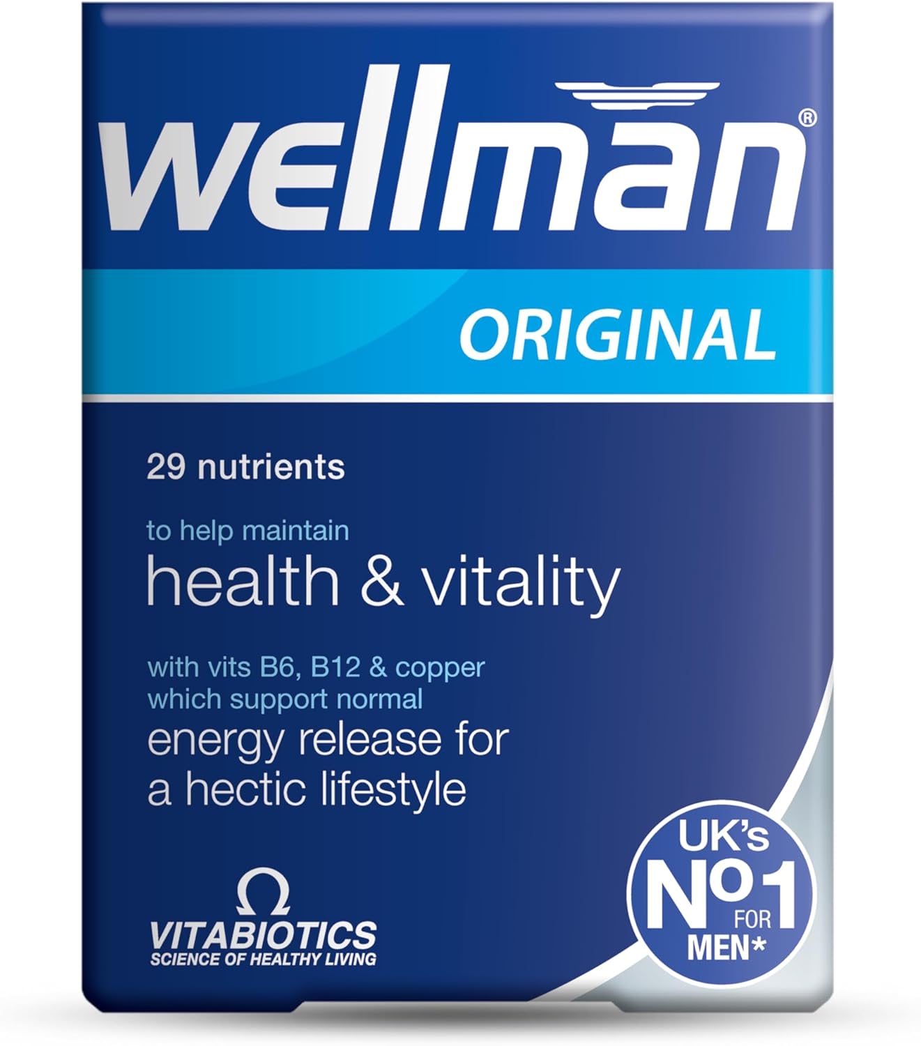 Vitabiotics Wellman 30 tablets