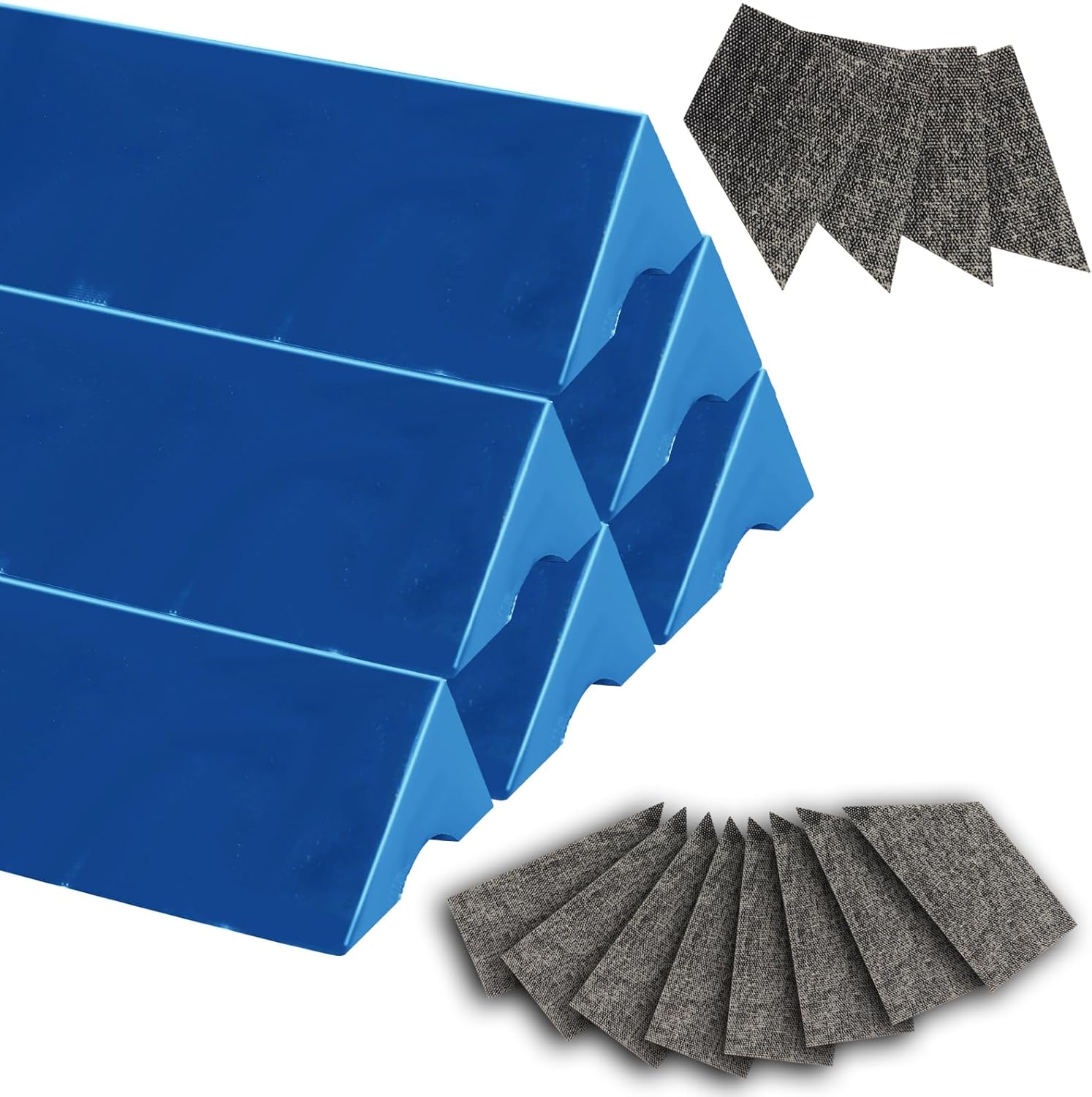 Podoy K66 Pool Table Bumpers and Felt, 8ft Professional Replacement Kit with 6 Rail Rubber Cushions, Pool Table Cloth with 6 Cloth Strips and 12 Rail Cushion Facings for Home Clubs Bars & Pro Use