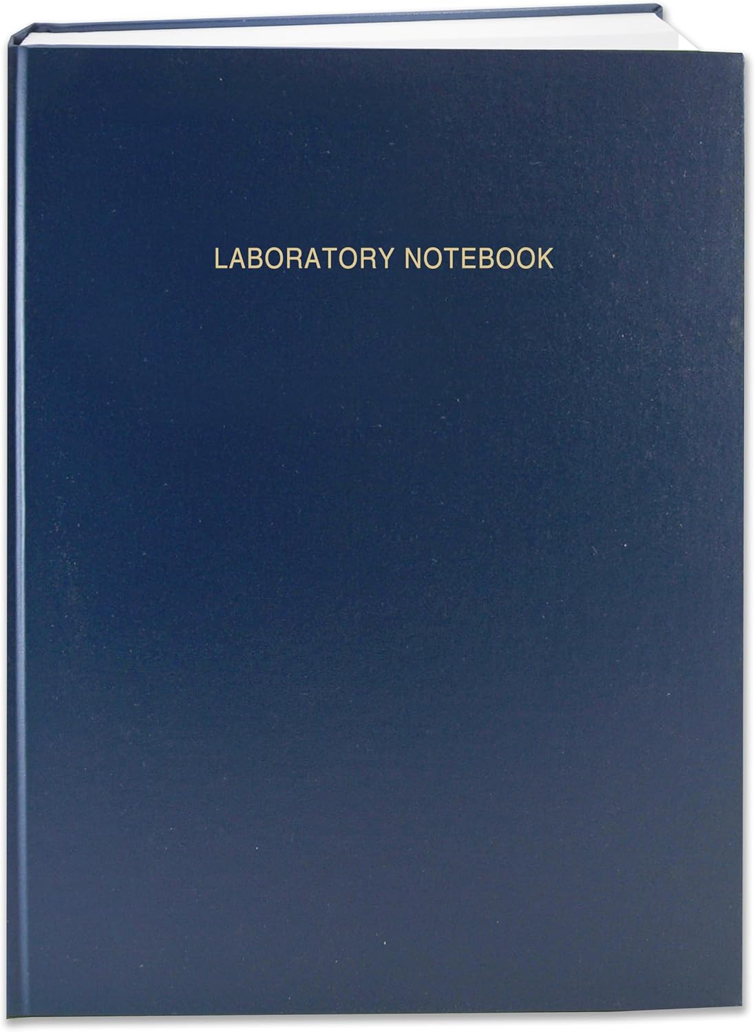 BookFactory Lab Notebook (0.25" Grid Format), Blue, Hardbound, 96 Pages