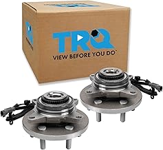 TRQ Front Wheel Hub Bearings Assembly Set Compatible with 2017-2020 Ford F-150