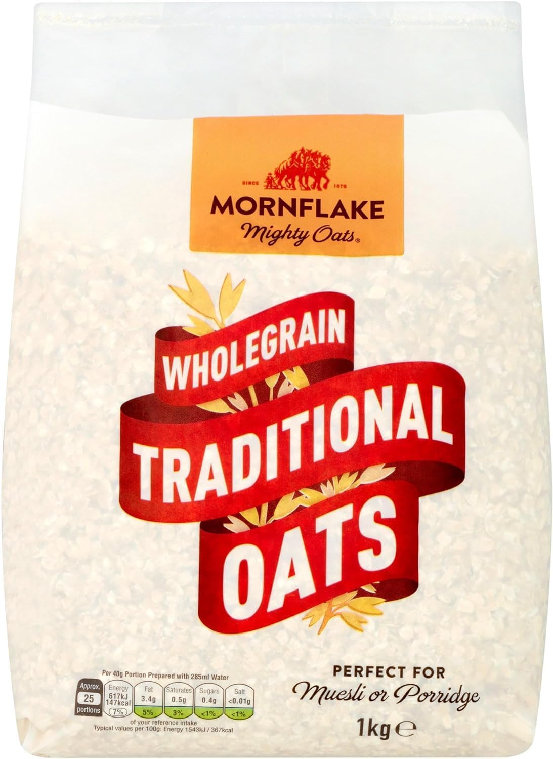 Mornflake Porridge Oats 1kg