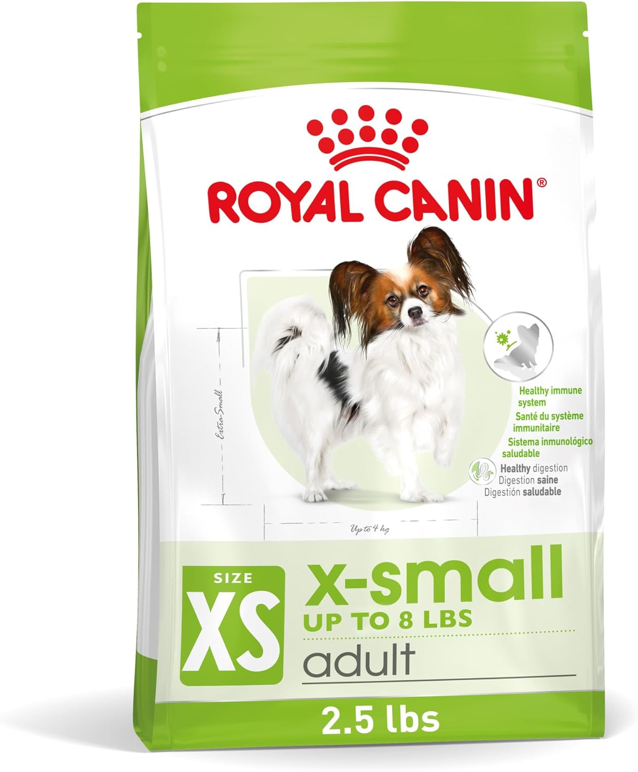 Royal Canin Size Health Nutrition X-Small Adult Dry Dog Food, 2.5 lb bag