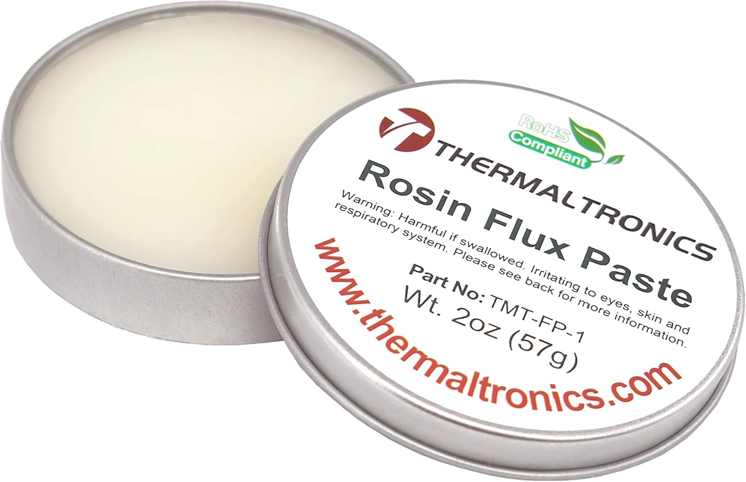 Thermaltronics TMT-FP-1 Rosin Flux Paste, 2.0 oz (57 g)
