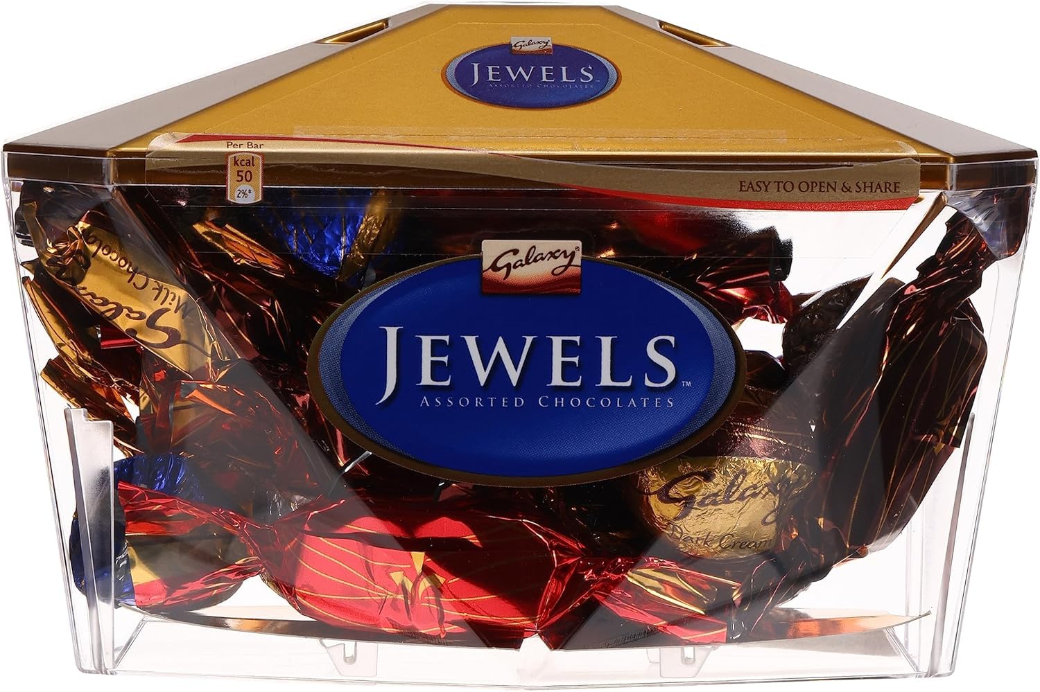 Galaxyy Jewelss, Assortment Chocolate Gift Box of 200g, Miniature Chocolate Pralines, Galaxy Chocolate Flavor Combination