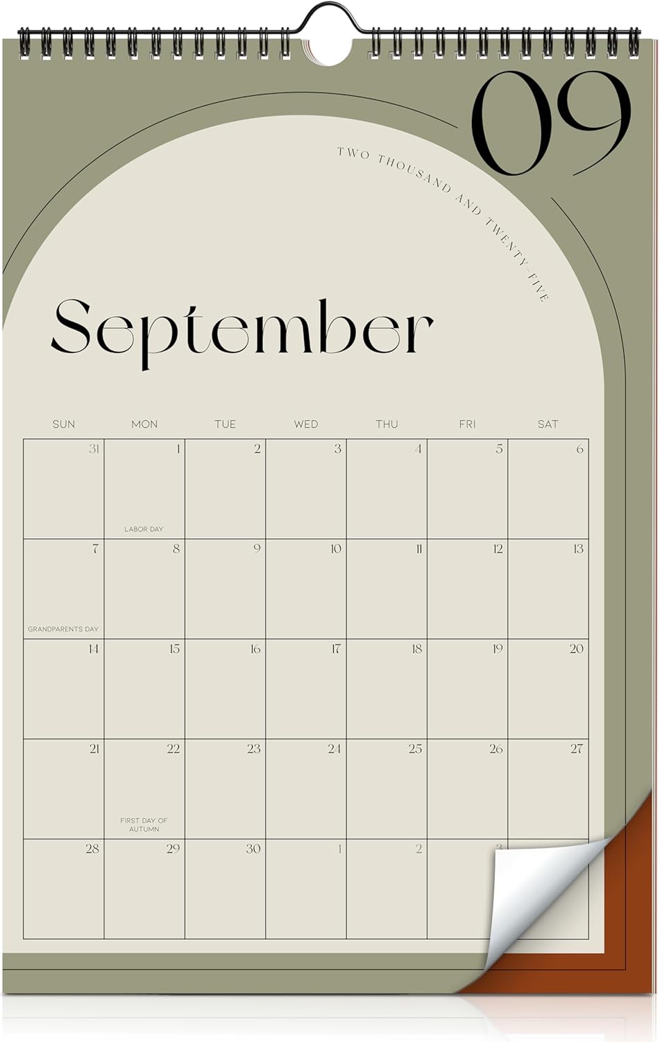 Aesthetic 2025-2026 Wall Calendar - Runs from June 2025 Until December 2026 - The Perfect Wall Hanging Calendar Planner for Easy Organizing