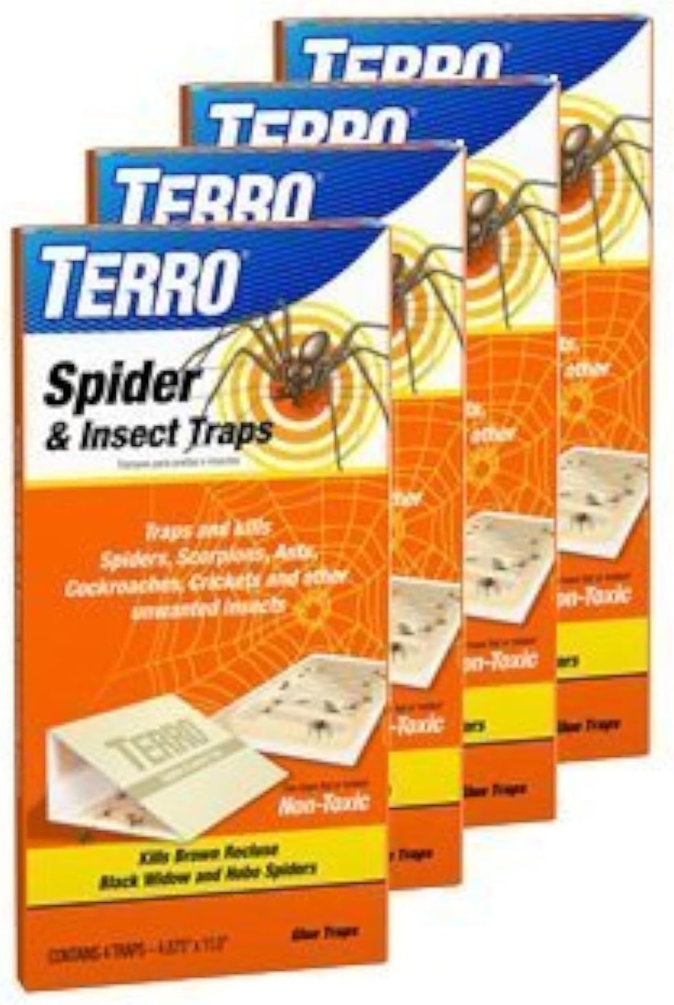 Terro Spider & Insect Traps 16pk (4ct x 4pks)