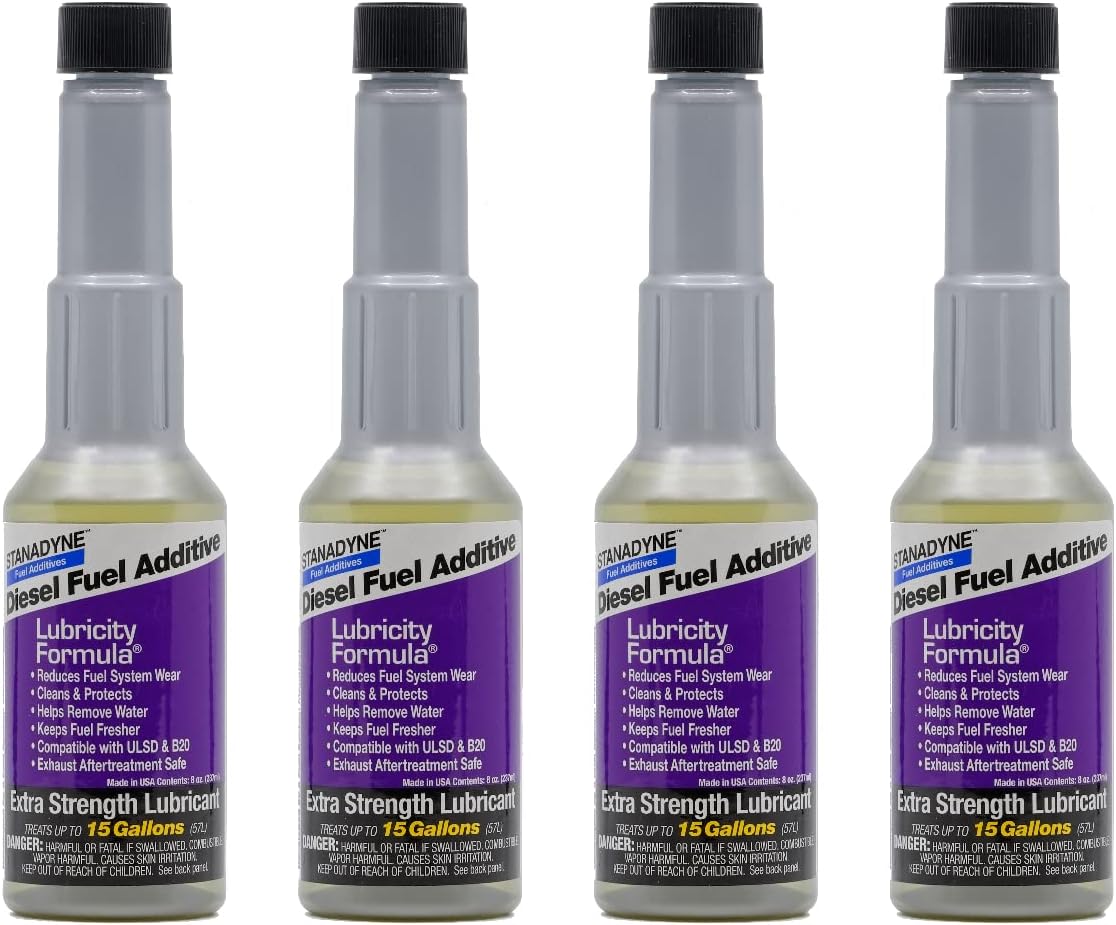 Lubricity Formula by Stanadyne - 4 pack of 1/2 Pint (8oz) Bottles | Stanadyne # 38559