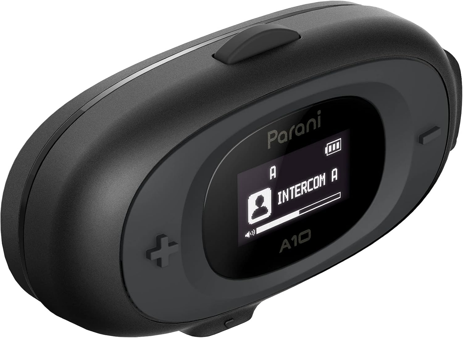 Sena Parani A10 Intercom Headset for Motorcycles (Wired Mic),Black