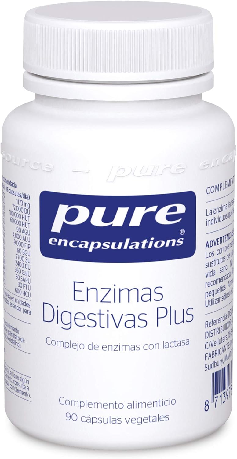 Digestive Enzymes Plus 90 capsules of 1000mg