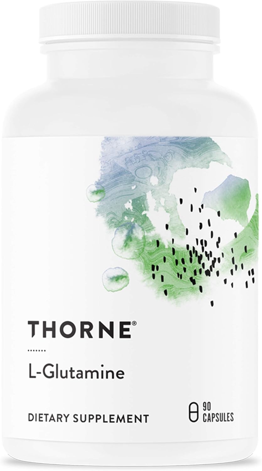 THORNE L-Glutamine - Amino Acid Supplement for GI Health and Immune Function* - 90 Capsules