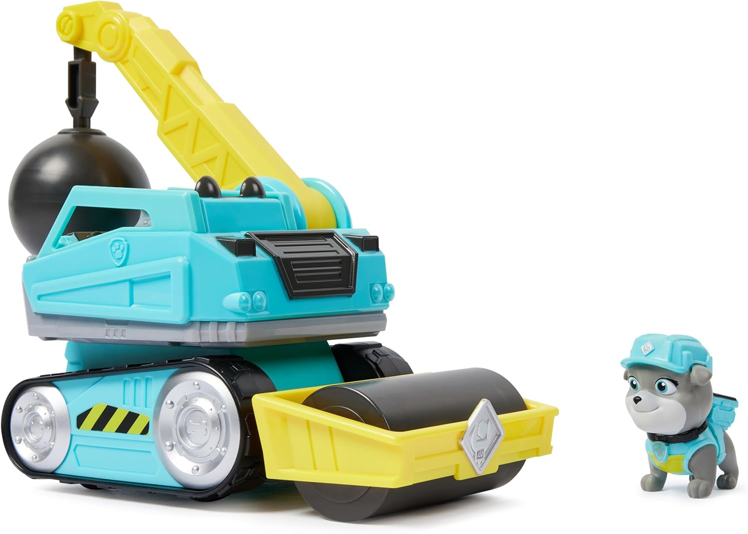 Rubble and Crew, Motor’s Wrecking Ball Toy Truck with Action Figure and Movable Construction Toys, Kids’ Toys for Aged 3 and Up
