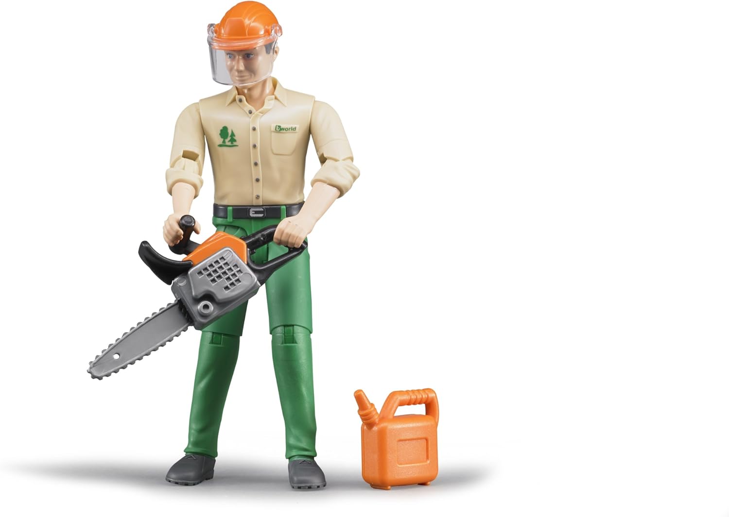 Bruder Forestry Worker with Accessories