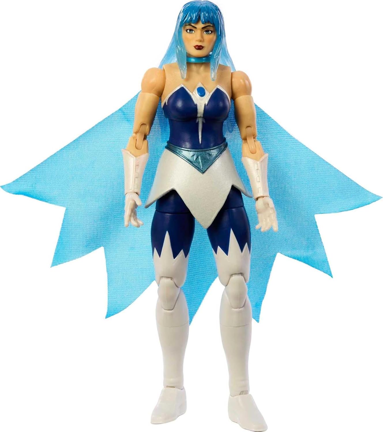 Masters of the Universe Masterverse Action Figure & Accessories, Frosta MOTU Collectible with Articulation & Swappable Parts, 7-inch