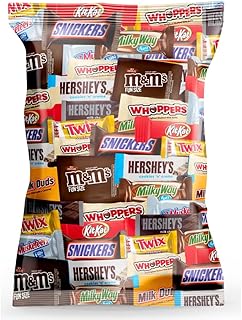 Halloween Chocolate Candy Variety Pack - 2 LB Bulk Fun Size Mix, Individually Wrapped for Trick-or-Treaters!