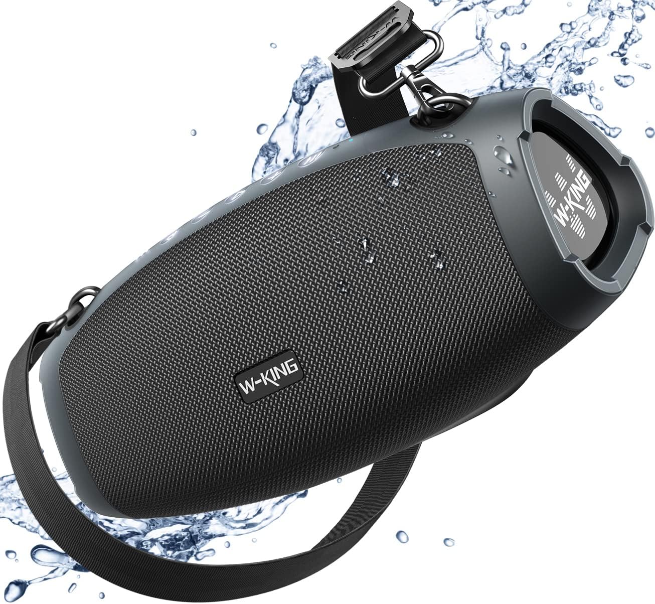 W-KING Bluetooth Speaker, 120W Peak IPX6 Outdoor Loud Portable Speakers