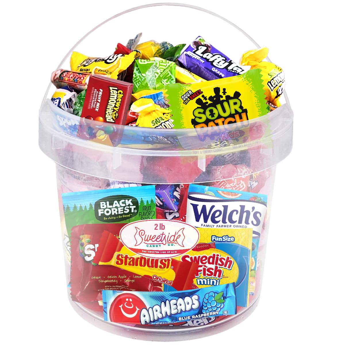 Bulk Candy Variety Pack - 2 Pound Care Package Assorted Basket, Snack Food Gift, Office Assortment Gift for Birthday Party, Kids, College Students & Adults (Pack of 1))