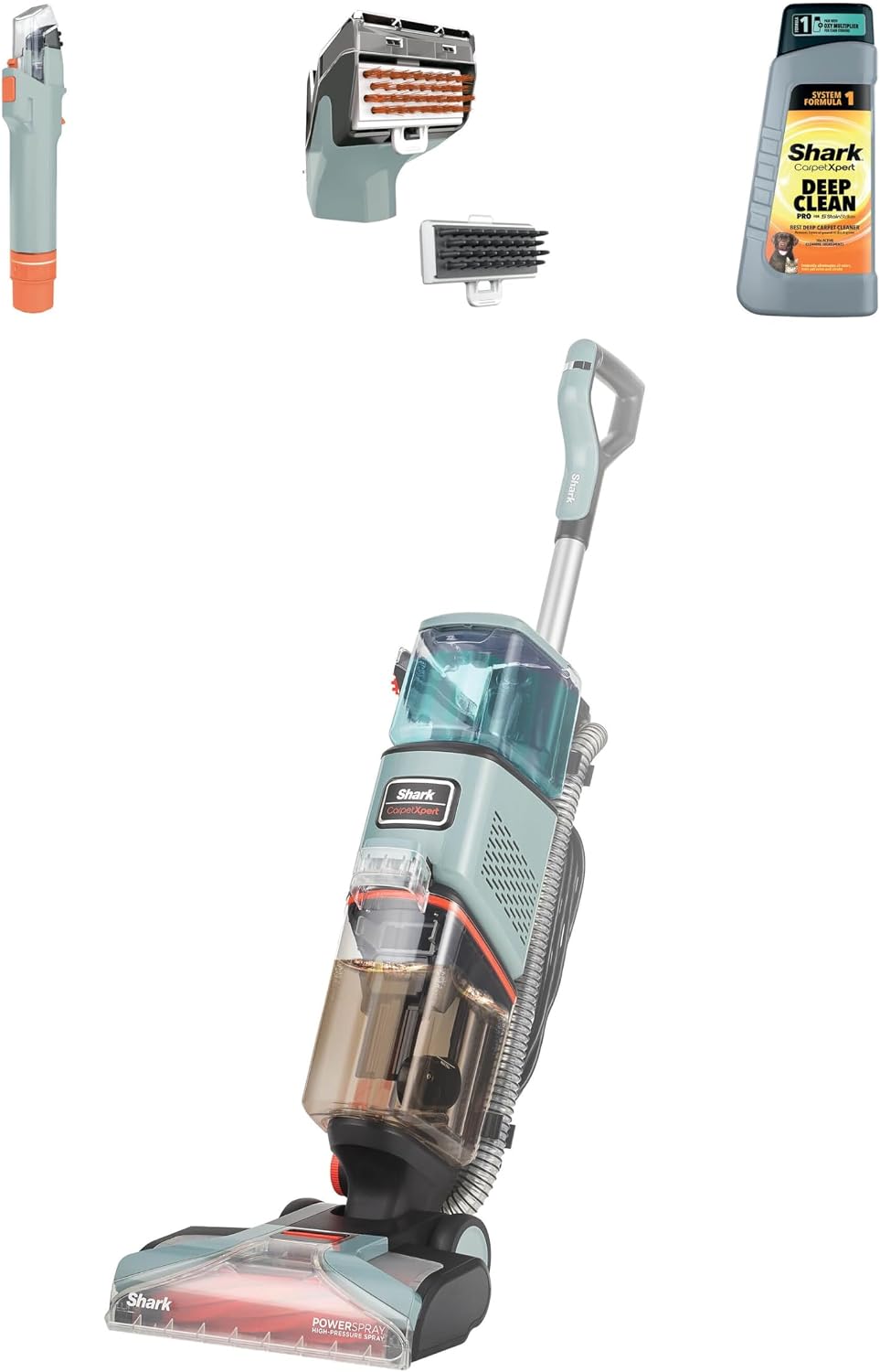 Shark CarpetXpert Deep Clean Carpet Cleaner, 2.3L. 960W, Grey, EX150UKCP