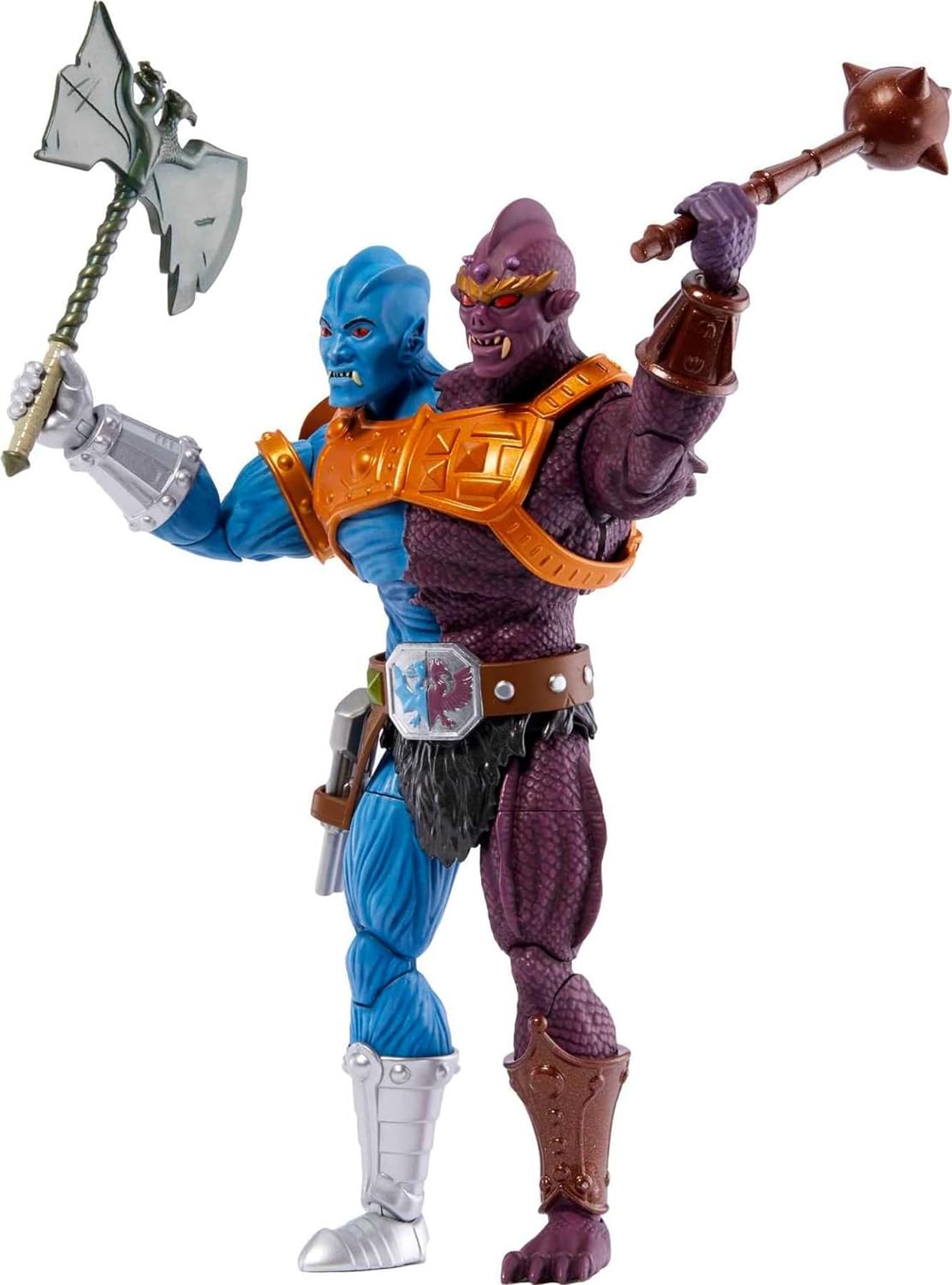 Masters of the Universe Masterverse Action Figure & Accessories, Two-Bad MOTU Collectible with Articulation & Swappable Parts, 7-inch