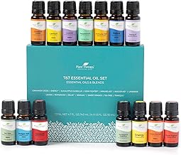 Plant Therapy 7 & 7 Essential Oils Set 7 Single Oils: Lavender, Peppermint & More, 7 Synergy Blends 100% Pure, Undiluted, Natural Aromatherapy, Therapeutic Grade 10 mL (1/3 oz)