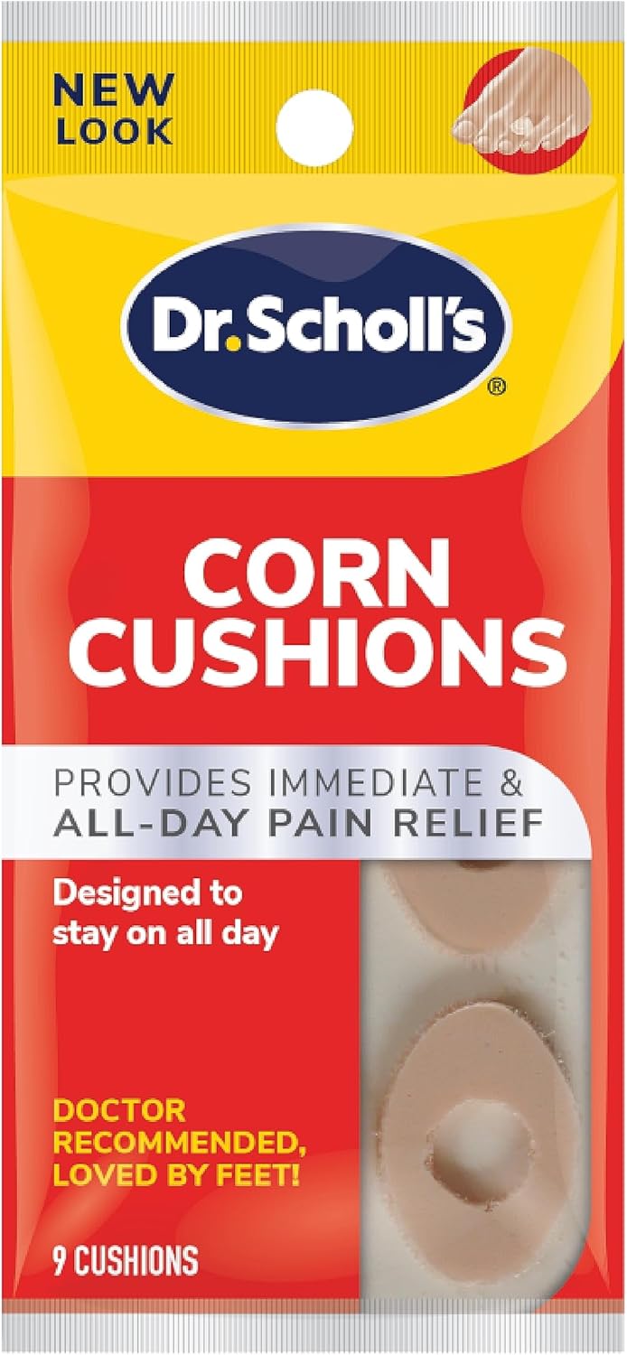Dr. Scholl's CORN CUSHIONS, 9 ct // Immediate & All-Day Pain Relief - Designed to Stay on All Day