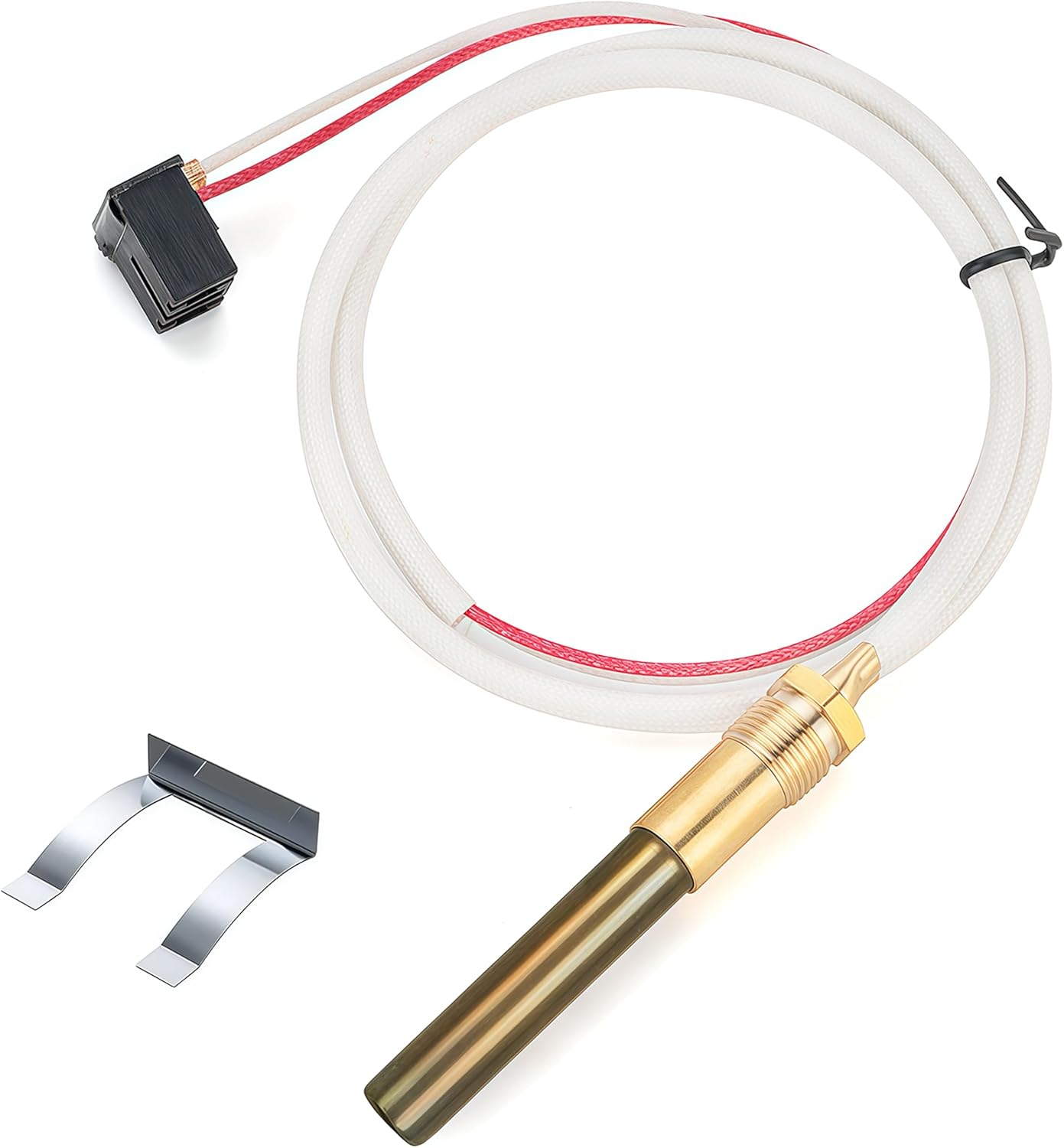 LP Thermopile Senor Component for Pilot Assembly Replacement Kit SP20824 /SP21058/SP20800/ Compatible with Rheem | Ruud | Richmond Equivalent Water Heaters |27.5"| Over 750mV