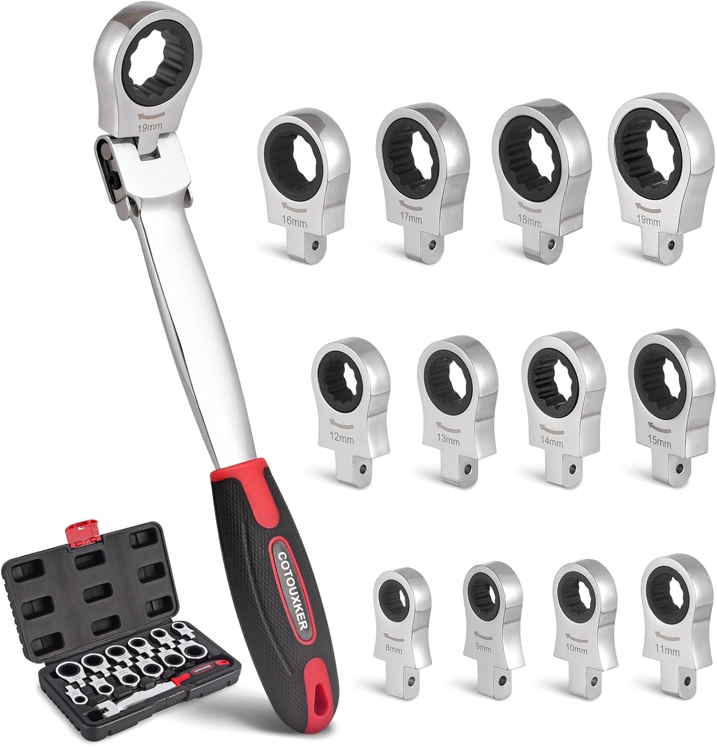 COTOUXKER Flex head 12 In 1 Changeable Portable