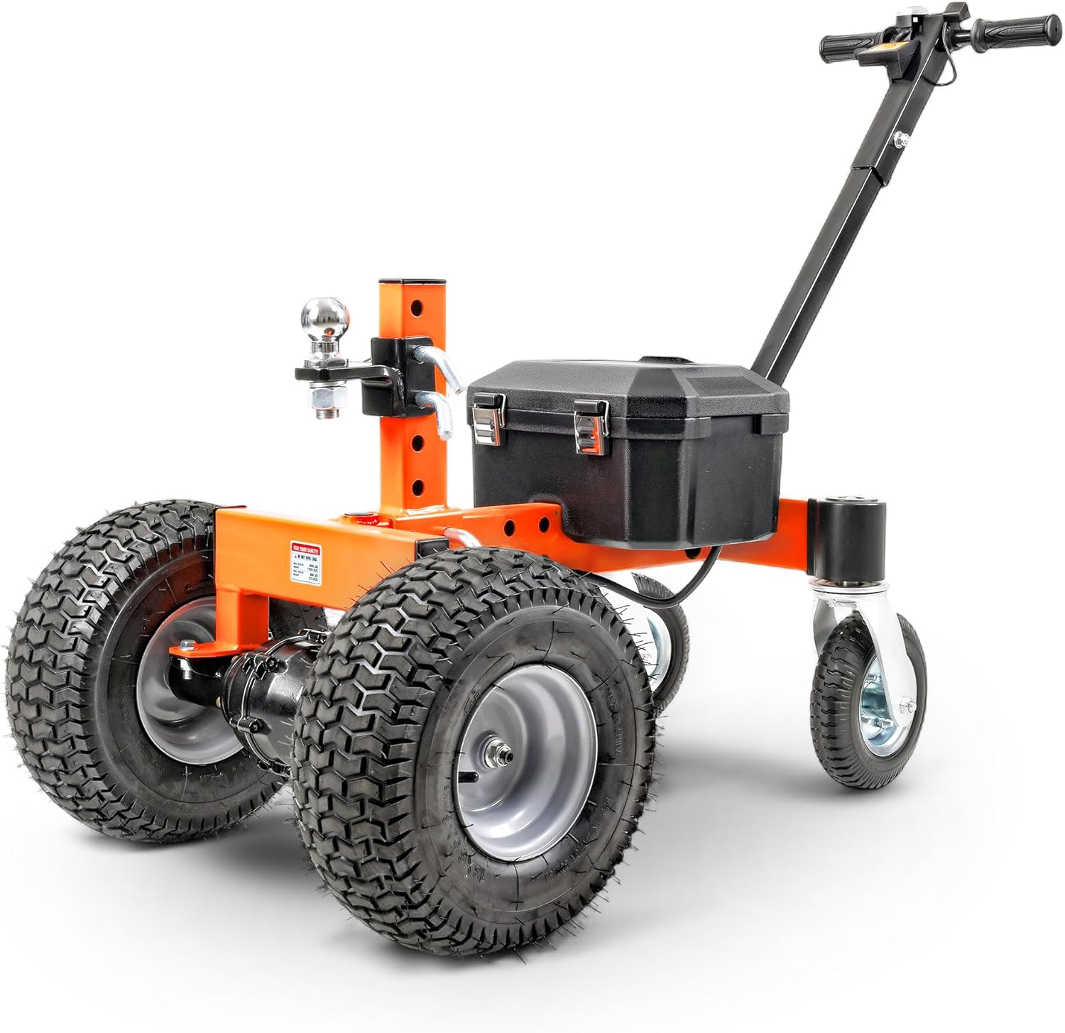 SuperHandy Electric Trailer Dolly 3600LB/1630KG Max Trailer Weight 600LB/270 KG Max Tongue Weight DC 24V 7Ah w/Heavy Duty Commercial 50MM Ball Hitch Mount