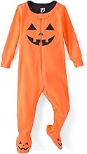 The Children's Place Baby and Toddler, Halloween Pumpkin Pajamas, Cotton