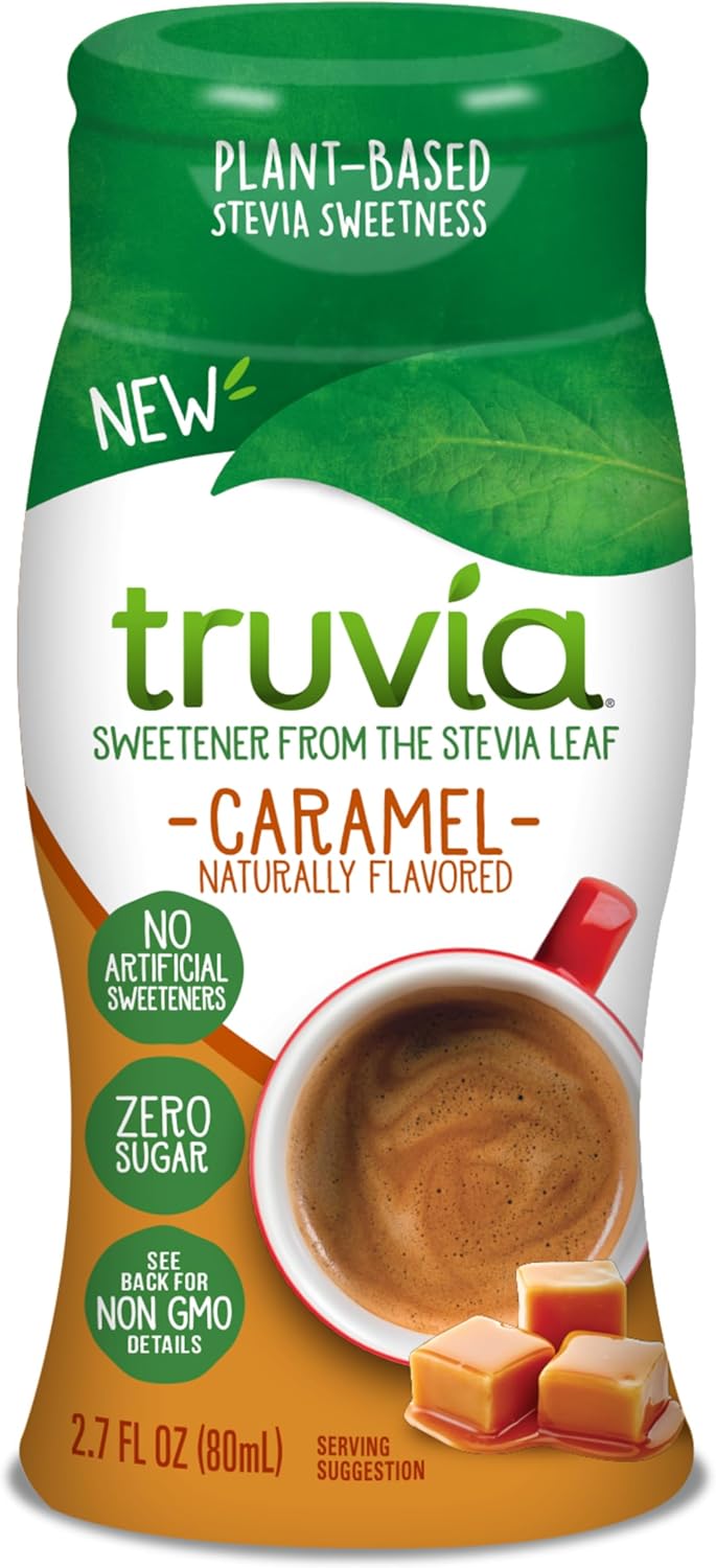 TRUVIA Liquid Caramel Sweetener 76.5g