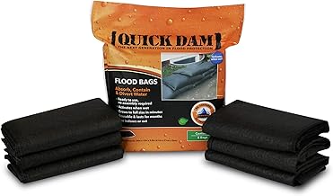 Quick Dam - QD1224-6 Water Activated Flood Bags 1ft x 2ft, 6-Pack