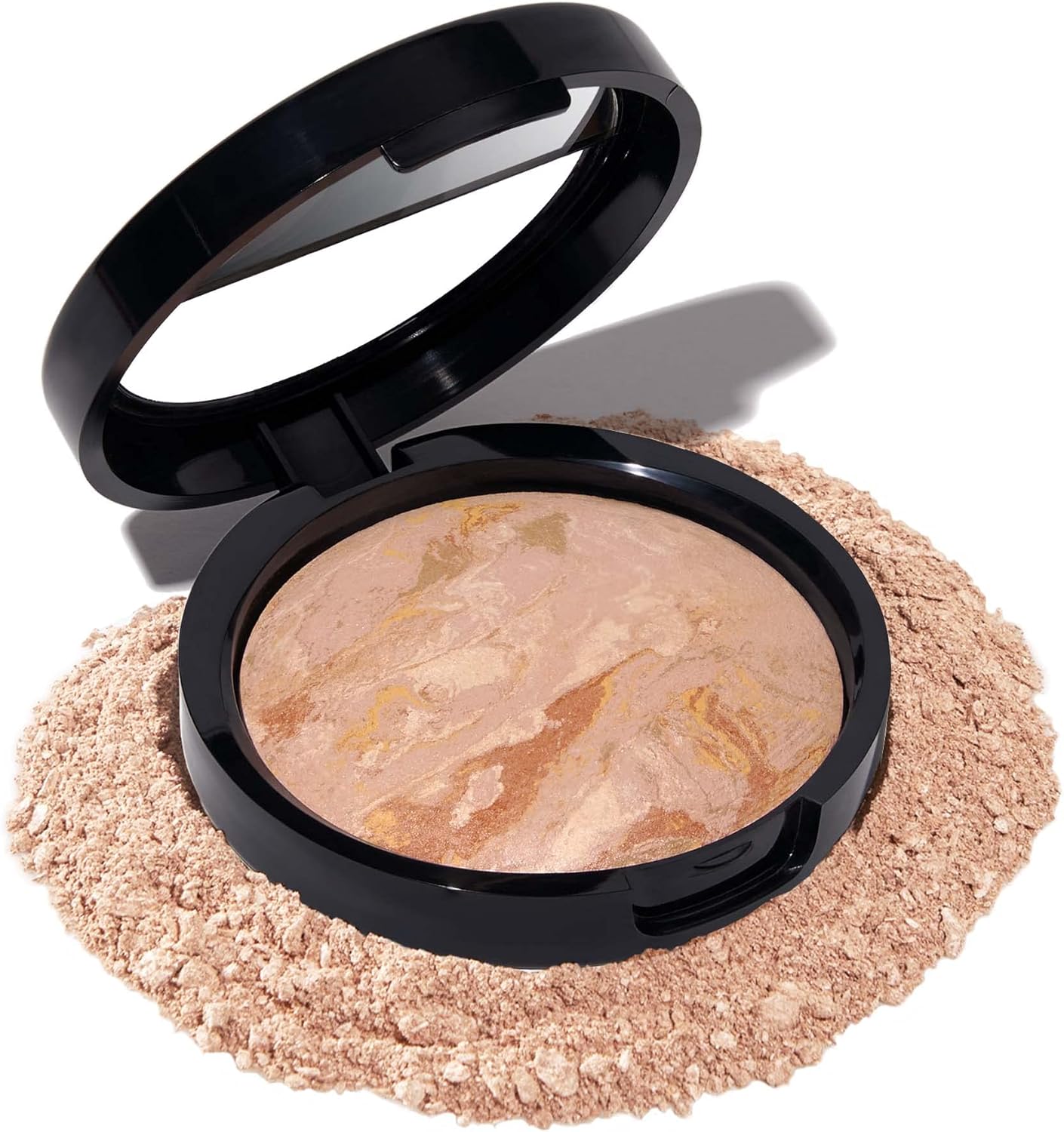 LAURA GELLER NEW YORK Baked Balance-N-Brighten Color Correcting Powder Foundation, Fair