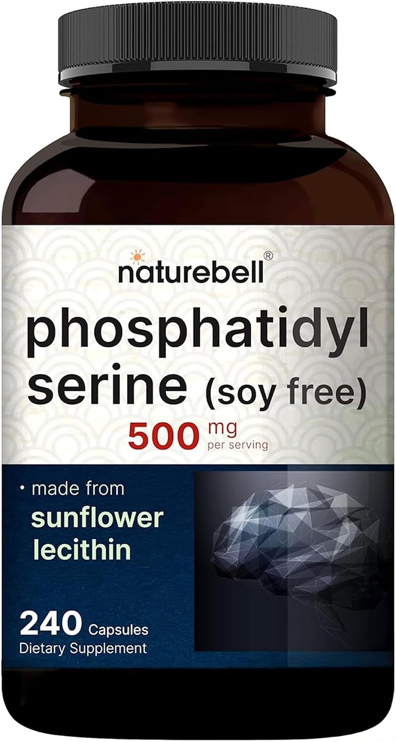 NatureBell Phosphatidylserine 500mg, 240 Capsules