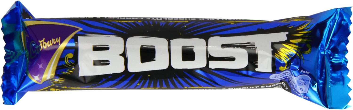 Cadbury Boost Chocolate Bar, 48.5g (Pack of 24)