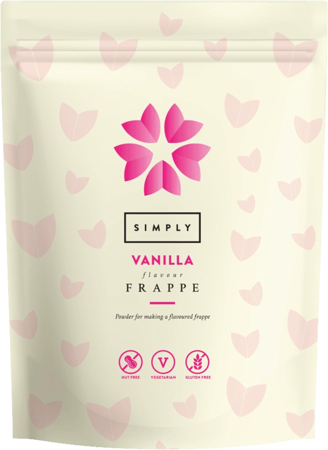 Simply Vanilla Frappe Powder, Nut Free & Gluten Free Frappe Powder for Iced Drinks (1 Kg)