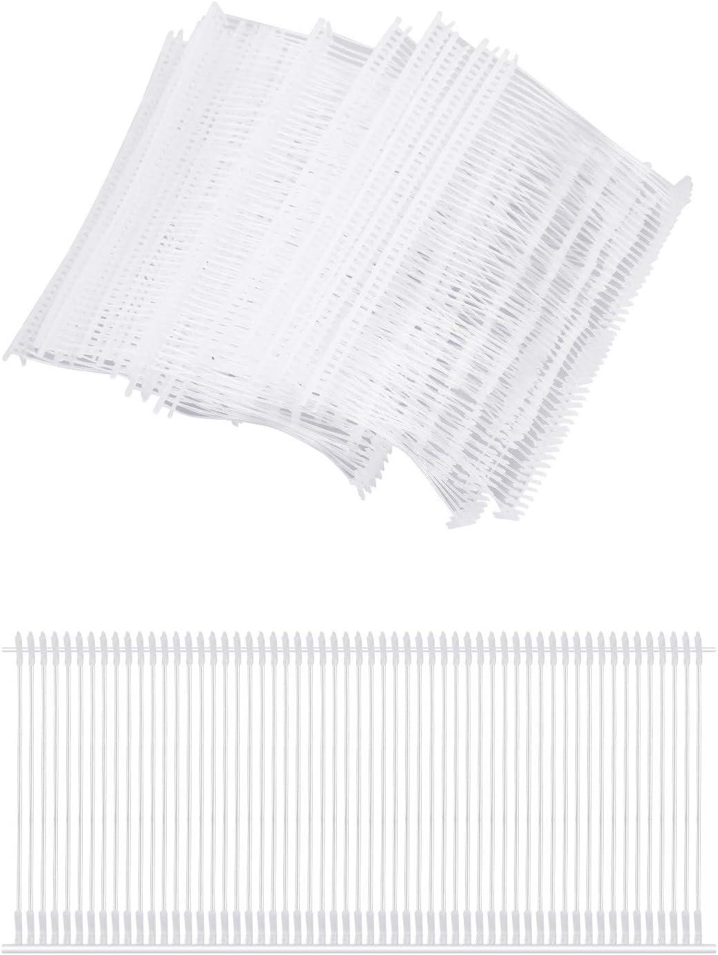 2 inch Standard Tagging Gun Fasteners, BS ONE 5000pcs Clothing Tag Barbs Attachments Price Label for All Standard Price Tag Gun