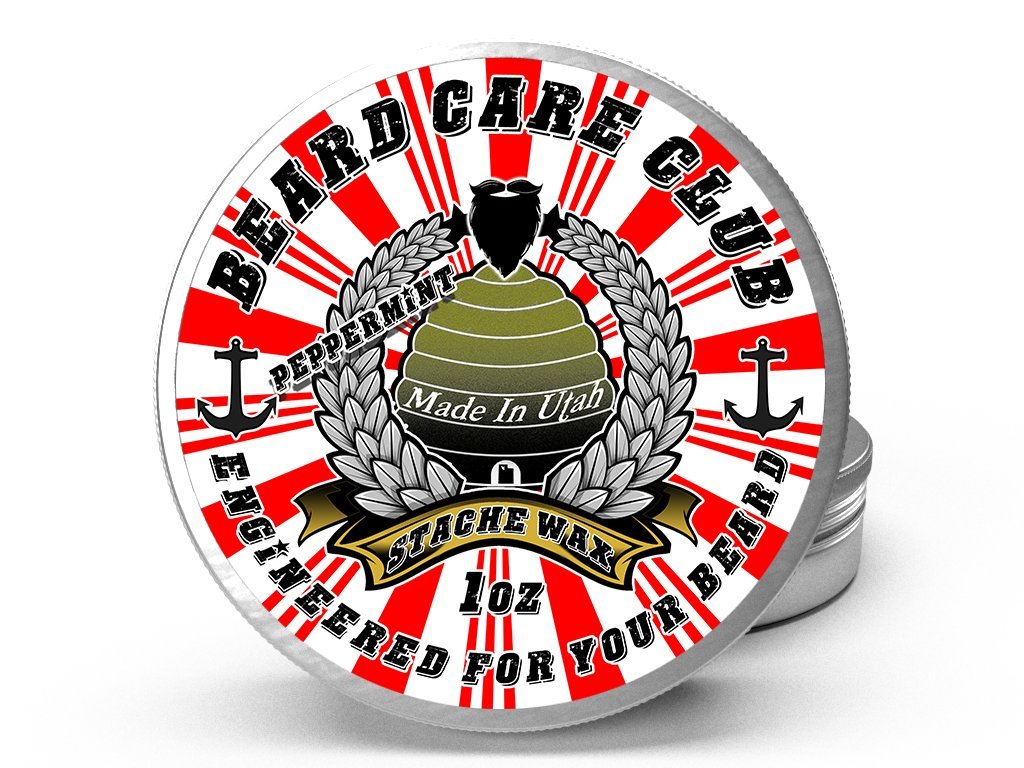 Peppermint Mustache Wax