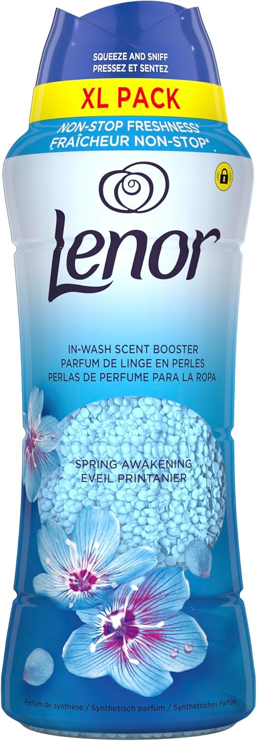 Laundry Perfume In-Wash Scent Booster 495g - Spring Awakening, Lasting Freshness for Up to 12 Weeks in Storage, Scent Booster Beads