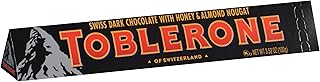 Toblerone Dark Chocolate Bar, 3.52 Ounce (Pack of 12)