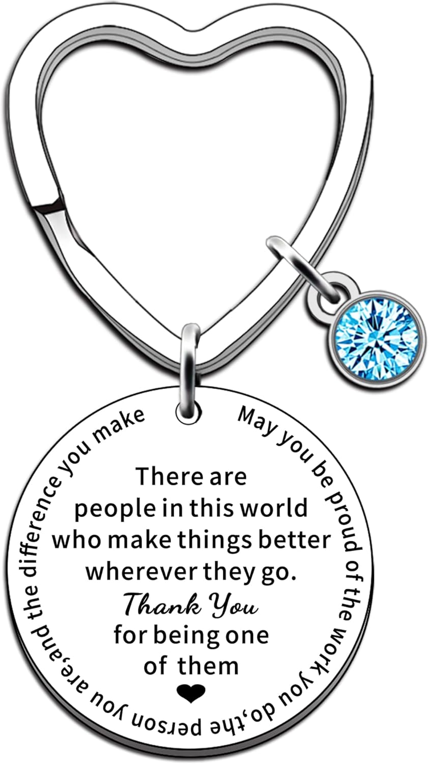 JMIMO Leaving Gifts for Colleagues Women Thank You New Job Gifts for Coworker Friends Boss Teacher Appreciation Going Away Present Keyring