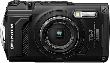 OM SYSTEM Tough TG-7 Digital Camera - Black