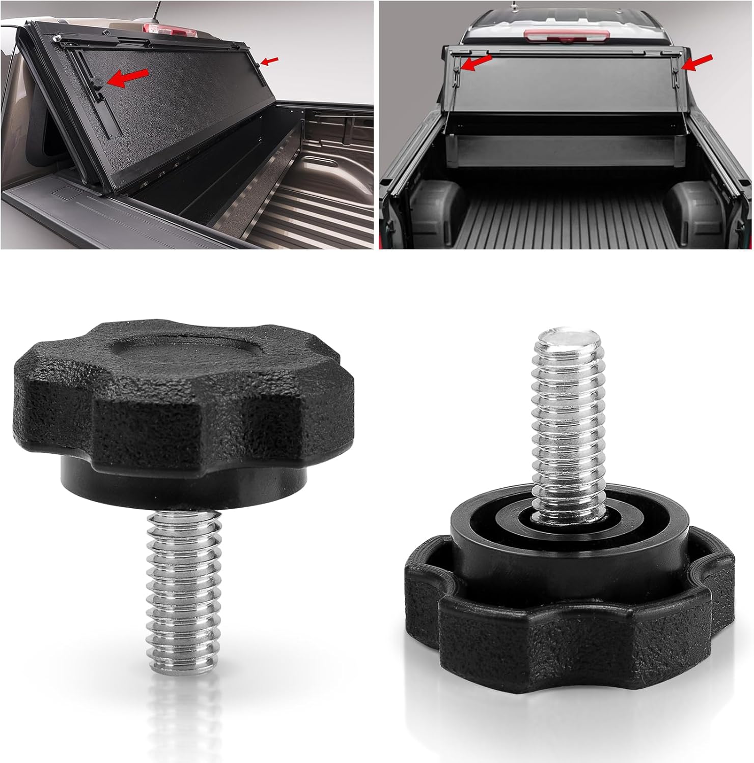 Lock Knob 356A0014 Compatible with BAKFlip MX4 G2 Tonneau Cover Lock Replacement Parts, Bakflip Bed Cover Parts, 2 Pack