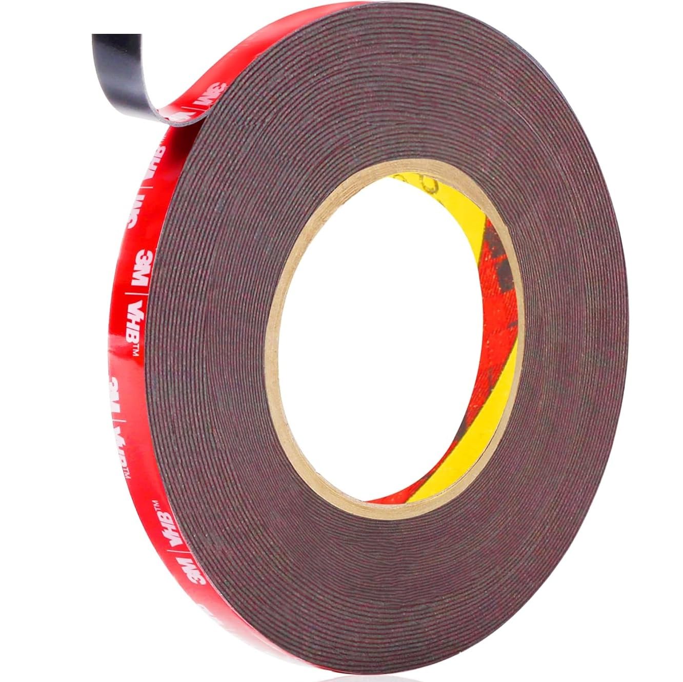 CANOPUS 3M Double Sided Tape Heavy Duty (10mm x 11m) Waterproof Mounting Tape, Ideal For Automotive Led Strip, Office and Home Decor