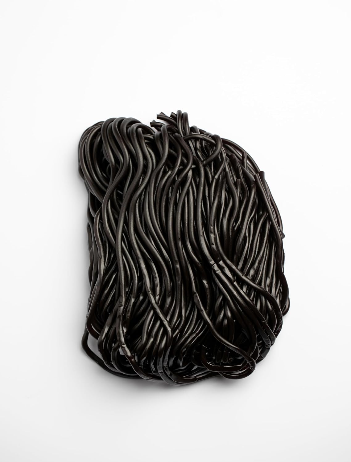 Black Licorice Laces - String Laces Candy– Bold, Chewy Classic Anise Flavor- 2 lbs bulk size candy Bulk Pack for Snacking, Candy Buffets & Gift Bags (Black Licorice)