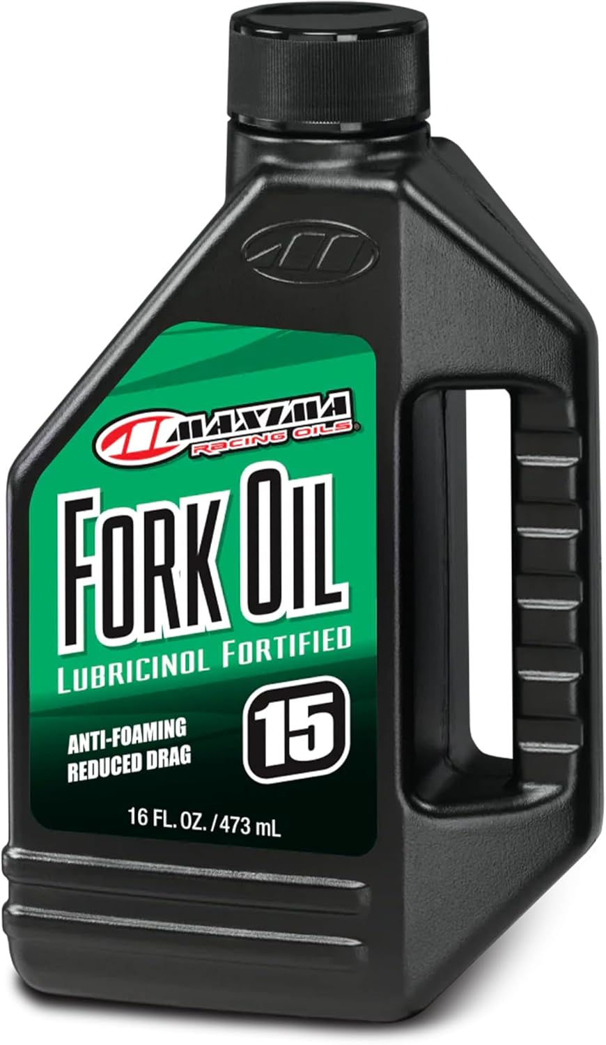 Maxima 56901 15WT Standard Hydraulic Fork Oil - 1 Liter Bottle