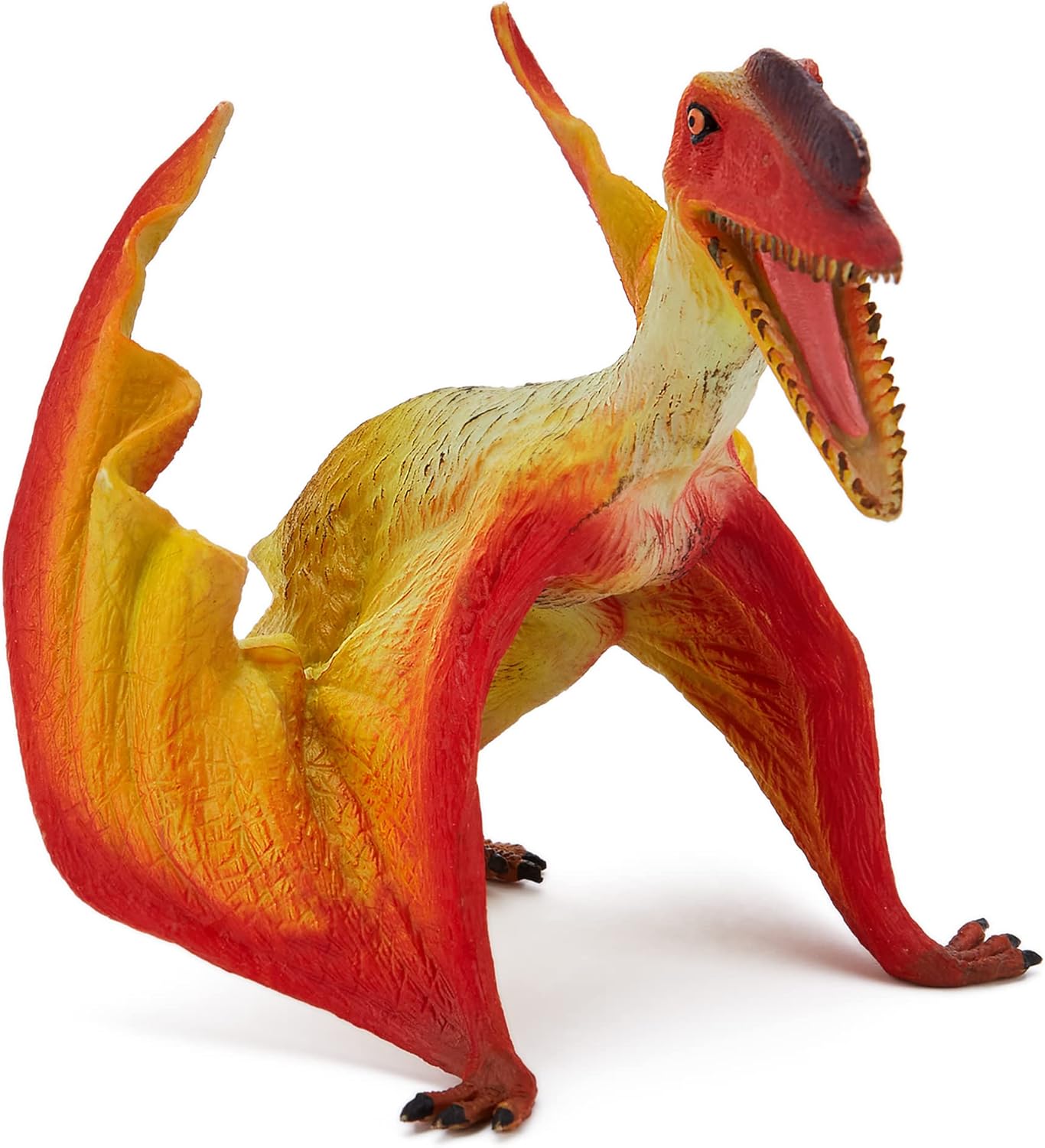 Zappi Co Childrens Quetzalcoatlus Dinosaur Figure Toy (12cm Length) Realistic Detailed Dino Collection for Kids - Action Figures for Playtime Fun & Learning