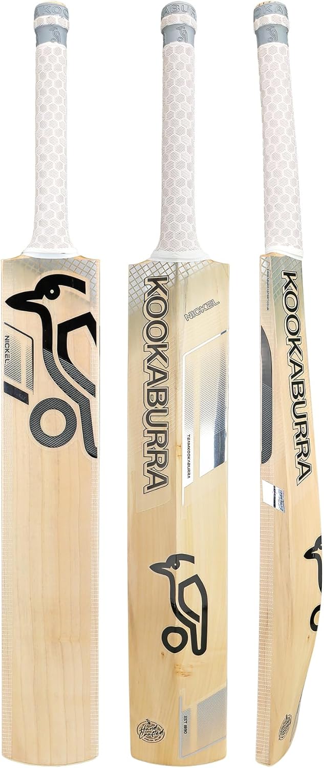 Kookaburra Nickel 4.1 Cricket Bat - Size 4, Silver