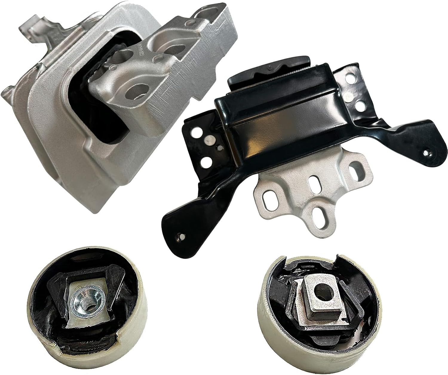 Engine Motor & Trans Transmission Mount Set Compatible with Audi A3/TT 1.8L 2.0L for Volkswagen VW Golf GTI Jetta Automatic /Manual Transmission, EM-7275,EM-7260,9985,9918,9919,9917